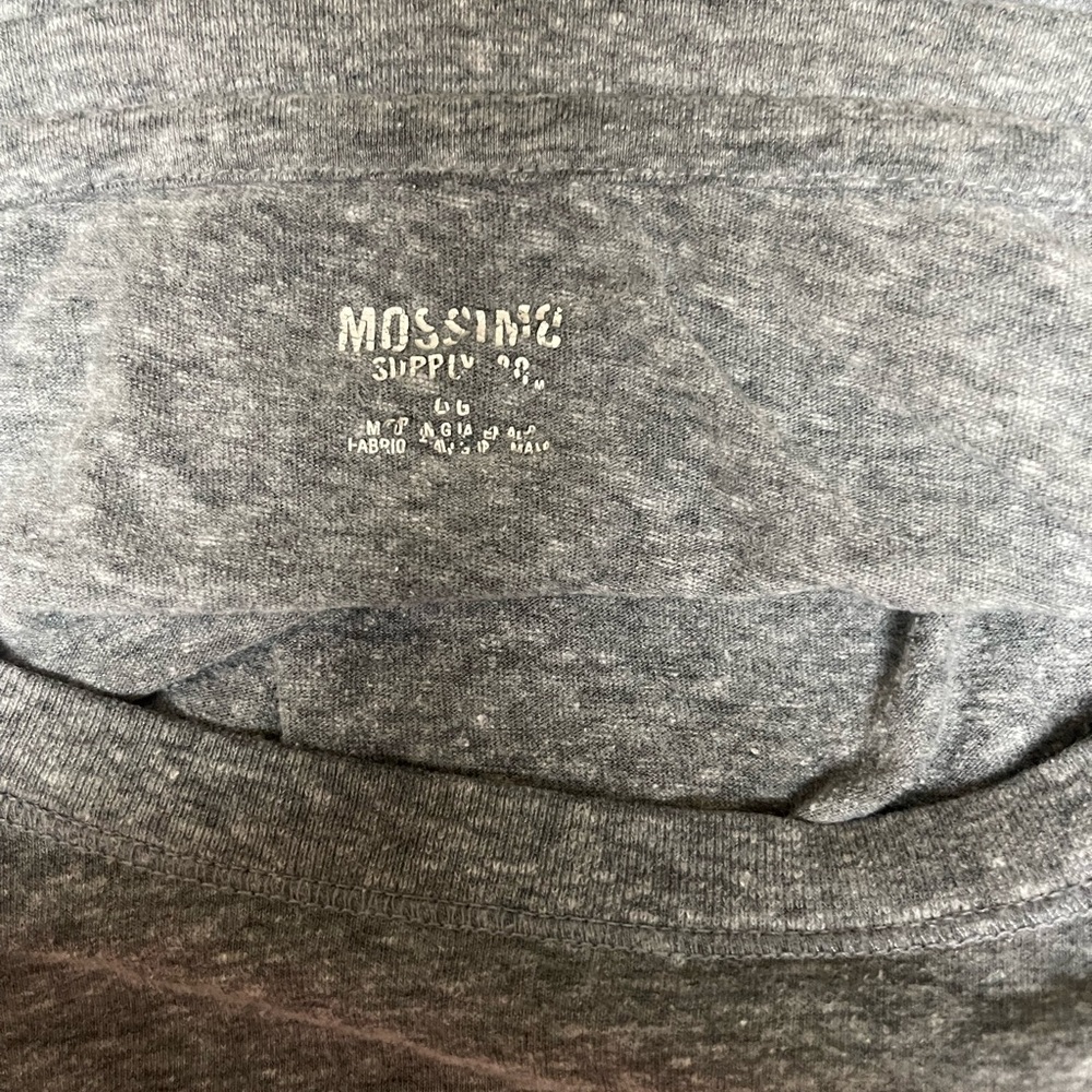 Mossimo Supply Co. Charcoal Long Sleeve Top - Picture 7 of 8